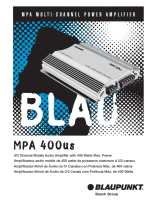 Blaupunkt MPA-400-US - Owners Manual